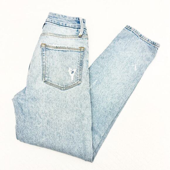 Good American Good Legs Light Wash Denim Skinn Jeans GL386T Blue508 Size 0/25 - Picture 8 of 8